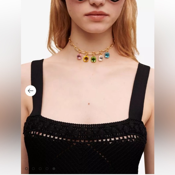 NWT Maje Mayon cropped crochet-knit top - Picture 5 of 5